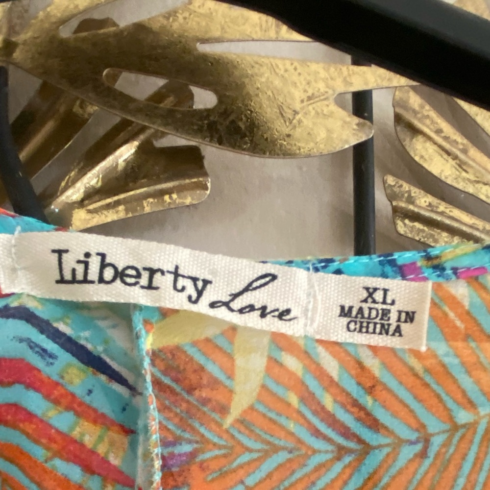 Liberty Love Vibrant Tropical Print Dress - Picture 5 of 5